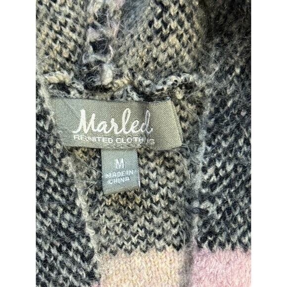 Marled by Reunited Hoodie Sweater, size Medium, super soft! - Picture 3 of 7